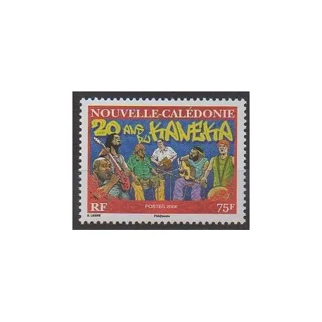 Prix Cassé Nouvelle-Calédonie - 2006 - No 990 - Musique