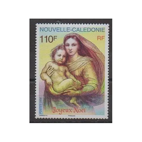Nouvelle-Calédonie - 2006 - No 991 - Noël - Peinture Bon Plan