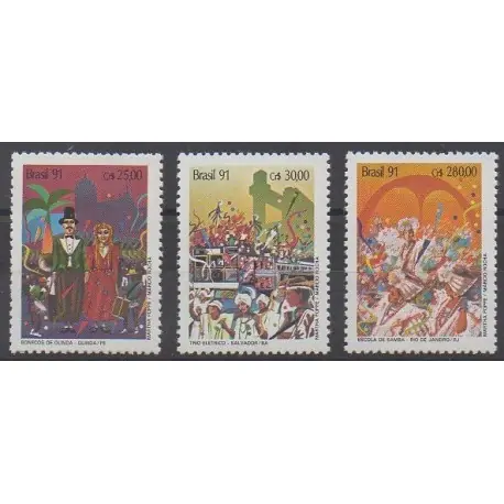 Brésil - 1991 - No 2004/2006 - Masques ou carnaval Meilleur Choix