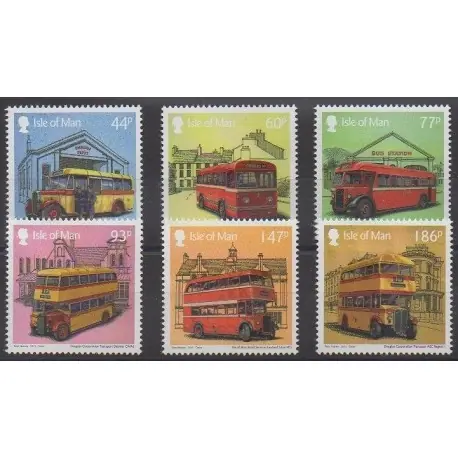 Prix Réduit Man (Ile de) - 2015 - No 2101/2106 - Transports