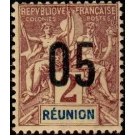 Commander Vite Timbre de collection Reunion - 072