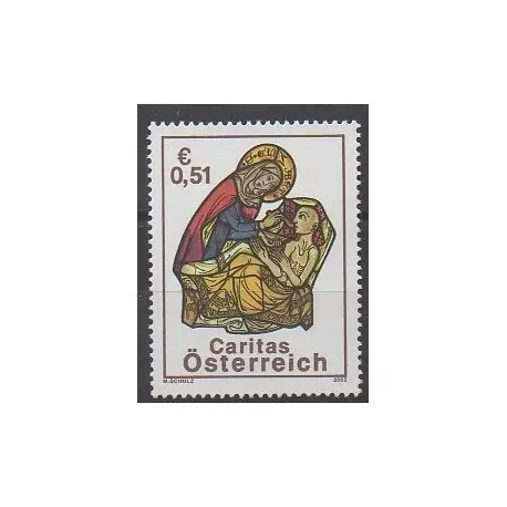 Autriche - 2002 - No 2207 - Religion Réduction