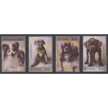 Vente Directe Guyana - 2007 - No 5897/5900 - Chiens
