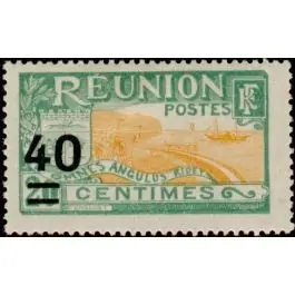 Seulement Aujourd’hui Timbre de collection Reunion - 097