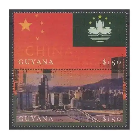 Guyana - 2000 - No 5058/5059 - Histoire Populaire