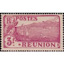 Seulement Aujourd’hui Timbre de collection Reunion - 118