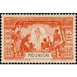 Commander Vite Timbre de collection Reunion - 121