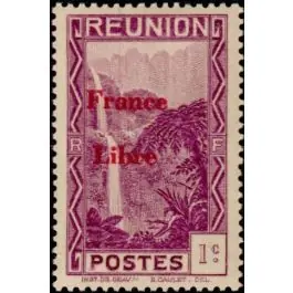 Timbre de collection Reunion - 218 Haute Qualité