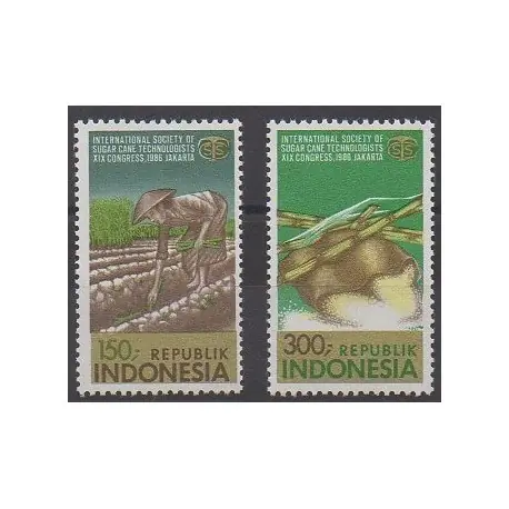 Indonésie - 1986 - No 1096/1097 Exclusif