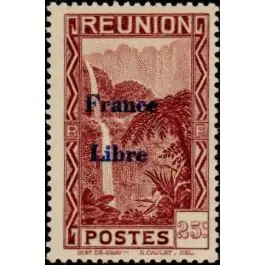 Artisanat Timbre de collection Reunion - 226