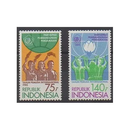 Top Qualité Indonésie - 1985 - No 1059/1060