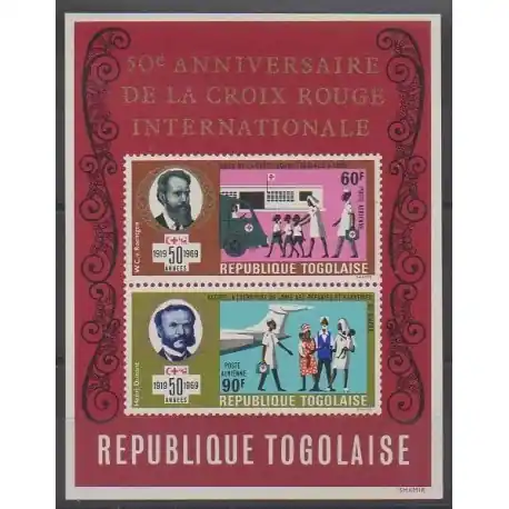 Offre Du Jour Togo - 1969 - No BF40 - Santé ou Croix-Rouge