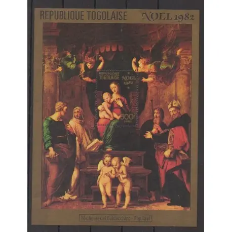 Pas Cher Togo - 1982 - No BF166 - Noël - Peinture