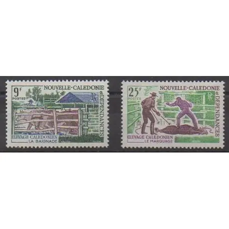 Meilleure Vente Nouvelle-Calédonie - 1969 - No 356/357