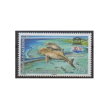 Nouvelle-Calédonie - 2009 - No 1088 - Vie marine Dernier Modèle