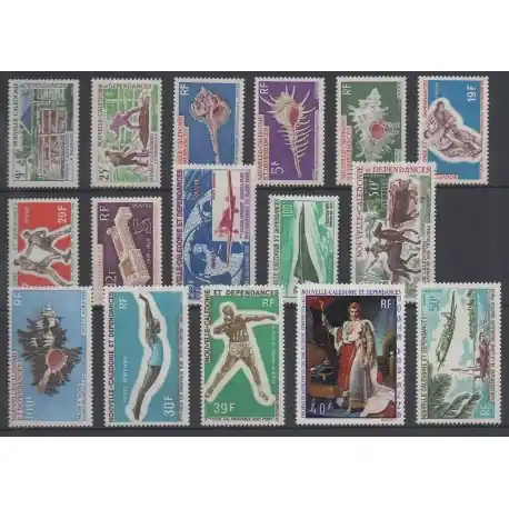 Nouvelle-Calédonie - Année complète - 1969 - No 356/363 - PA102/PA109 Promotion