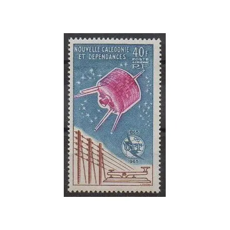 Nouvelle-Calédonie - Poste aérienne - 1965 - No PA80 - Télécommunications Affaire À Saisir