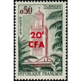 Exclusif Timbre de collection Reunion - 351