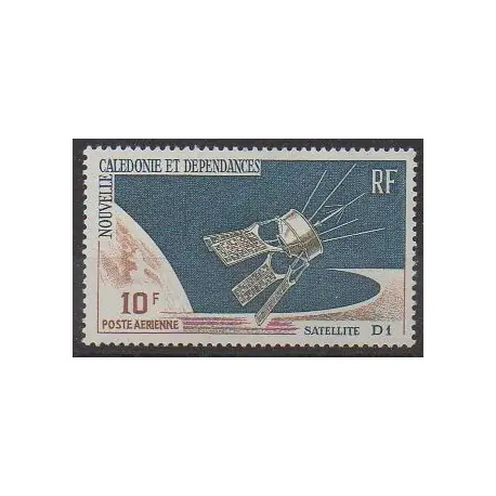 Nouvelle-Calédonie - Poste aérienne - 1966 - No PA87 - Télécommunications Édition Limitée