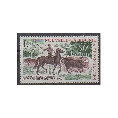 Nouvelle Collection Nouvelle-Calédonie - Poste aérienne - 1969 - No PA104 - Artisanat ou métiers