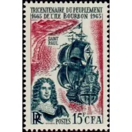 Seulement Aujourd’hui Timbre de collection Reunion - 365