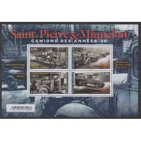 Bon Marché Saint-Pierre et Miquelon - Blocs et feuillets - 2022 - No F1289