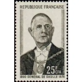 Retour Gratuit Timbre de collection Reunion - 403