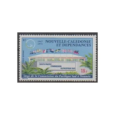 Nouvelle-Calédonie - Poste aérienne - 1972 - No PA128 - Sites Bon Marché