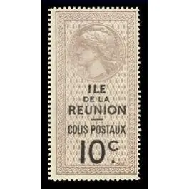 Timbre de collection Reunion - Colis Postaux 09 Certifié