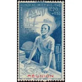 Timbre de collection Reunion - Poste Arienne 09 Premium