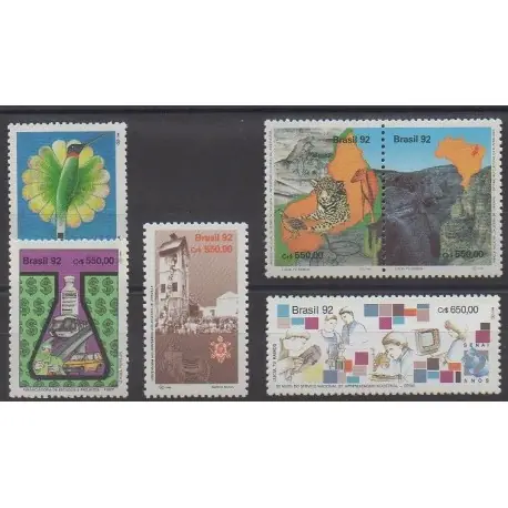Brésil - 1992 - No 2082/2087 Top Vente
