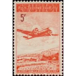 Certifié Timbre de collection Reunion - Poste Arienne 14