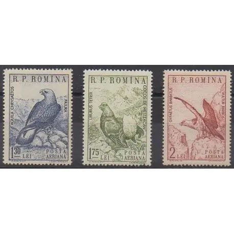 Produit De Marque Roumanie - 1960 - No PA107/PA109 - Oiseaux