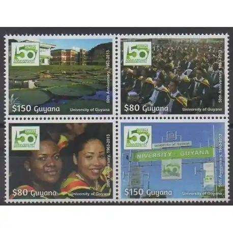 Livraison Express Guyana - 2014 - No 6448/6451
