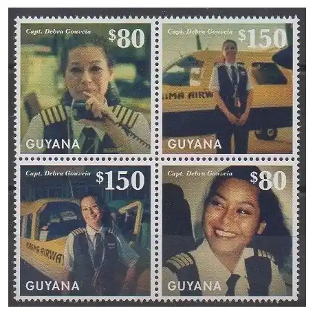 Offre Exclusive Guyana - 2013 - No 6379A/6379D - Aviation