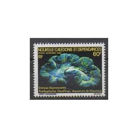 Gros Lot Nouvelle-Calédonie - Poste aérienne - 1980 - No PA209 - Vie marine