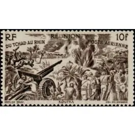 Timbre de collection Reunion - Poste Arienne 37 Haute Qualité