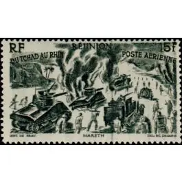 Timbre de collection Reunion - Poste Arienne 38 Offre Du Jour