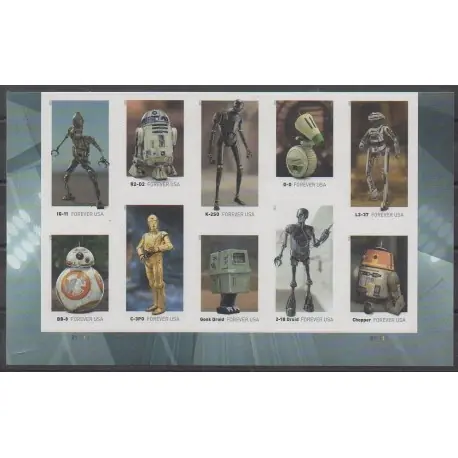 Pas Cher États-Unis - 2021 - No 5415/5424 - Cinéma