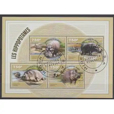 Meilleure Qualité Niger - 2014 - No 2522/2525 - Mammifères - Oblitérés