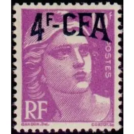 Timbre de collection Reunion - 296 Dernier Modèle