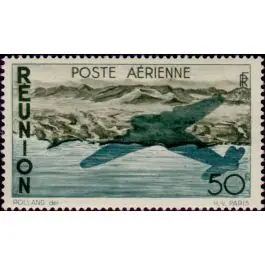 Dernier Modèle Timbre de collection Reunion - Poste Arienne 42