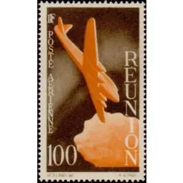 Timbre de collection Reunion - Poste Arienne 43 Vente Flash