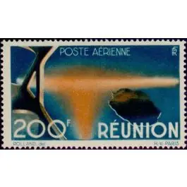Timbre de collection Reunion - Poste Arienne 44 Offre Du Jour