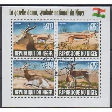 Niger - 2013 - No 2022/2025 - Mammifères - Oblitérés Usine Directe