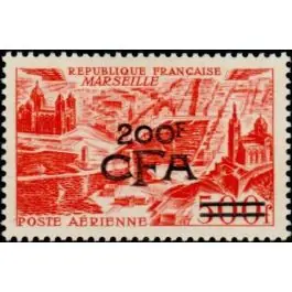 Quantité Limitée Timbre de collection Reunion - Poste Arienne 50