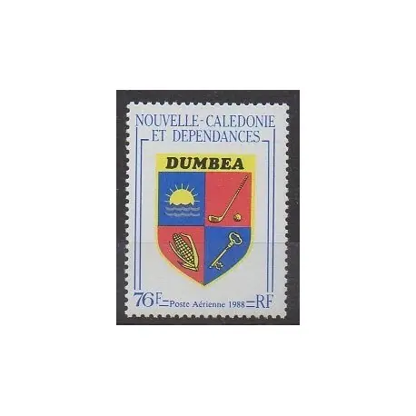 Nouvelle-Calédonie - Poste aérienne - 1988 - No PA257 - Armoiries Tendance