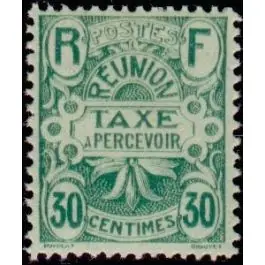 Bon Plan Timbre de collection Reunion - Taxe 10