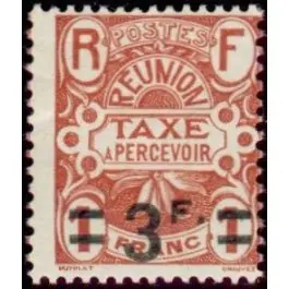 Timbre de collection Reunion - Taxe 15 Expédié Aujourd’hui