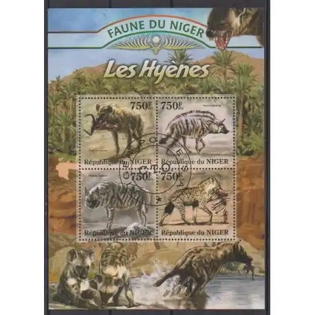 Prix Réduit Niger - 2013 - No 1732/1735 - Mammifères - Oblitérés